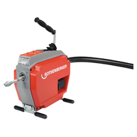 Photo of Cordless pipe cleaning machine ROTHENBERGER R600 VarioClean, with guide hose
