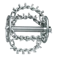 Foto de Cabezal de cadena para espiral 22 mm ROTHENBERGER, 4 cadenas, con anillo, diámetro 75 mm