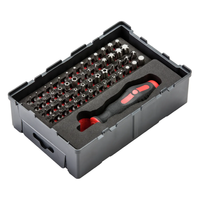 Zdjęcie Tornavida saplı bit ucu seti 1/4″ ROTHENBERGER, 53 parça, ROBOX içinde