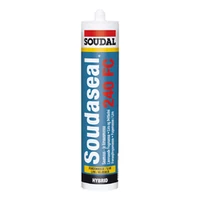 Photo of لاصق مانع للتسرب من البوليمر الهجين Soudal Soudaseal 240FC، أبيض، 290 ml