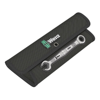 Photo of Wera 9459 folding pouch for 8-piece Joker 6000 ratcheting combination wrench sets, empty