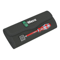 Photo of Wera 9477 folding pouch for 17-piece Kraftform Kompakt VDE Stainless sets, empty