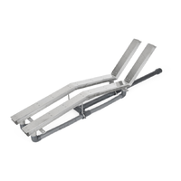Photo of Stainless steel air-bubble lounger for tiled pools