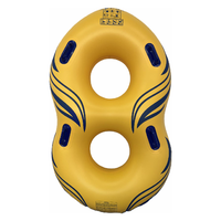 Photo of Double tube for water slide and water park, 48 inches, BT48DY OS-S8 HD, high durability, yellow