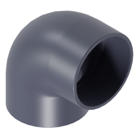 Photo of 90° elbow PVC-U CEPEX UP.01.SF 225 mm