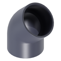 Photo of 45° elbow PVC-U CEPEX UP.02.SF 160 mm