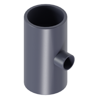 Zdjęcie Trójnik redukcyjny 90° PVC-U CEPEX UP.04.SFG 63 mm × 25 mm