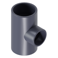 Zdjęcie Trójnik redukcyjny 90° PVC-U CEPEX UP.04.SFG 125 mm × 90 mm