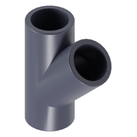 Zdjęcie Trójnik 45° PVC-U CEPEX UP.36.SF 25 mm