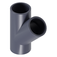 Zdjęcie Trójnik 45° PVC-U CEPEX UP.36.SF 50 mm