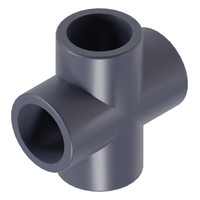 Photo of 45° tee PVC-U CEPEX UP.28.SF 25 mm