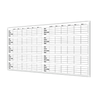 Zdjęcie Haftalık montaj planlayıcı 150 × 100 cm, manyetik kuru silinebilir