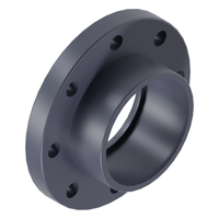 Photo of Flange adaptor (stub and backing ring) PVC-U CEPEX UP.25.FLG 125 mm