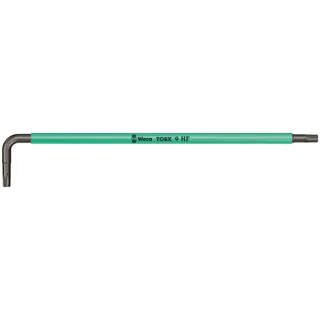Zdjęcie Klucz trzpieniowy Wera 967 SXL Multicolour TORX HF z funkcją przytrzymywania, długi, TX 9