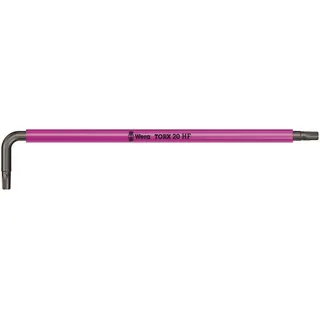 Zdjęcie Klucz trzpieniowy Wera 967 SXL Multicolour TORX HF z funkcją przytrzymywania, długi, TX 20