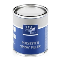 Foto av Polyestersprutspackel Sea-Line, ljusgrå, 1 kg