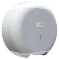 Image de Distributeur de papier toilette Jumbo Ø 45 LOSDI ECO-LUXE, blanc