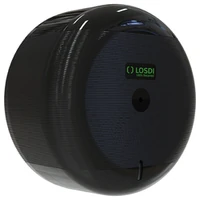 Image de Distributeur de papier toilette LOSDI ECO-LUXE, dévidage central, noir