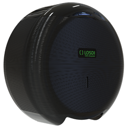 Image de Distributeur de papier toilette Jumbo Ø 45 LOSDI ECO-LUXE, noir