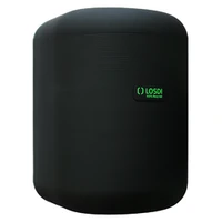 Image de Distributeur d'essuie-mains en rouleau LOSDI ECO-LUXE, noir mat