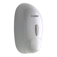 Photo of Liquid soap dispenser 900 ml LOSDI Elegance Paris, white ABS