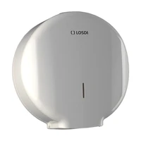 Photo of Maxi Jumbo toilet paper dispenser Ø 56 LOSDI Elegance, white ABS