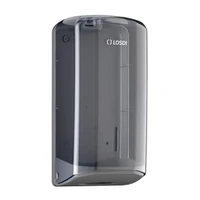 Photo of Interfold toilet paper dispenser LOSDI Elegance, transparent ABS