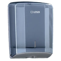 Photo of Interfold paper towel dispenser LOSDI Elegance, transparent ABS