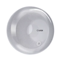 Image de Distributeur de papier toilette LOSDI Star Line, système de distribution contrôlée, en plastique blanc semi-transparent