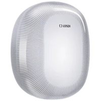 Image de Distributeur d'essuie-mains en rouleau LOSDI Star Line, en plastique blanc semi-transparent