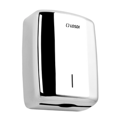 Image de Distributeur d'essuie-mains pliés LOSDI Elegance Line, acier inoxydable brillant