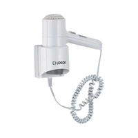 Foto de Secador de cabelo 1200 W com suporte de parede LOSDI, branco